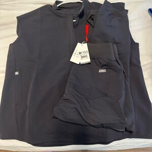 Figs Women's Skinny Pants - Dark Gray